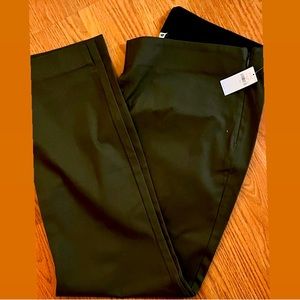 Old Navy skinny leg dress pants.